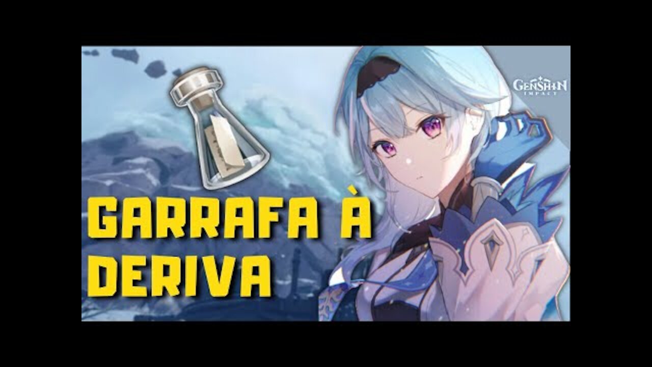 Onde encontrar as Garrafas à Deriva de Alguém - Genshin Impact