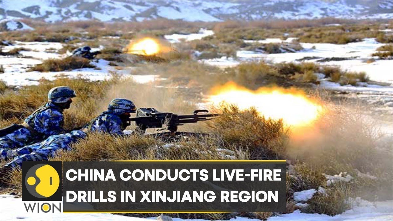 China conducts live-fire drills in the Xinjiang region amid tensions with Taiwan | English News