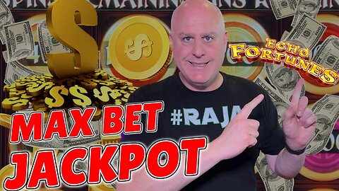 Mega Multiplier Jackpot! 😲 This Is Why I Only Max Bet Echo Fortunes!!