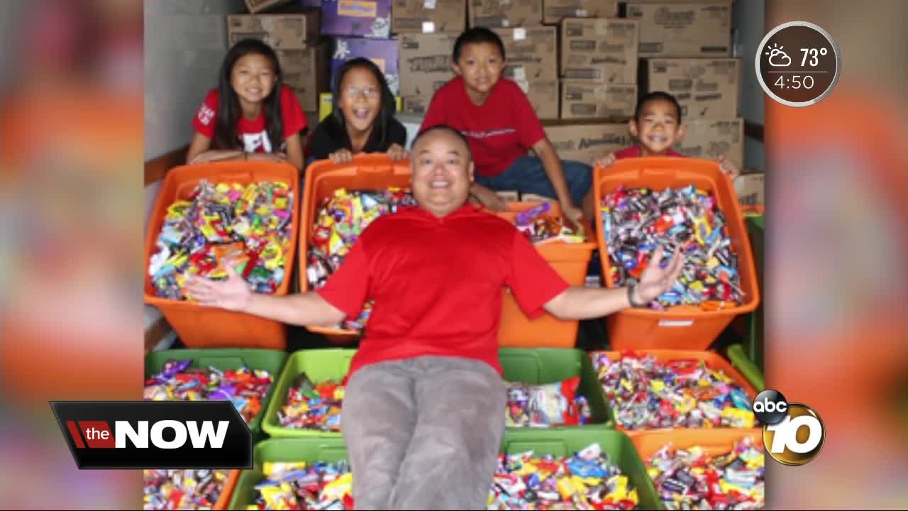 Dentist buys back Halloween candy