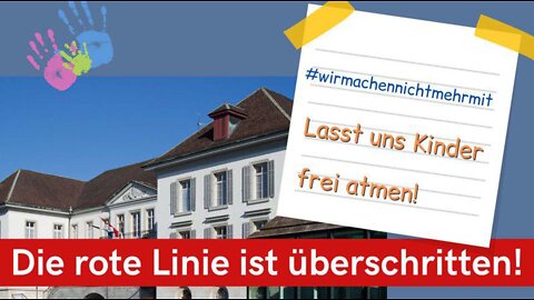 Livestream - Lasst die Kinder frei atmen - Die rote Linie ist überschritten