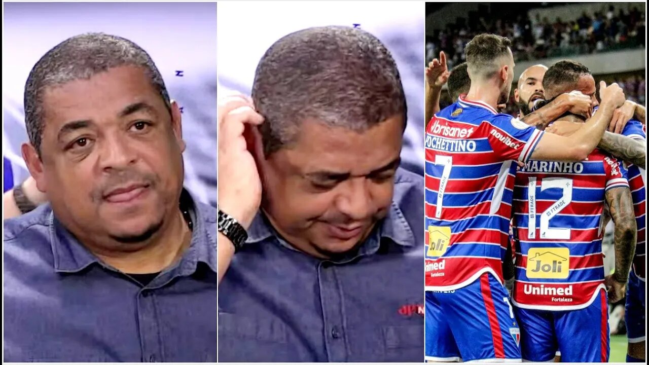 HAHAHAHAHA! OLHA as REAÇÕES de Vampeta a Fortaleza 2 x 1 Corinthians! REACT HILÁRIO!