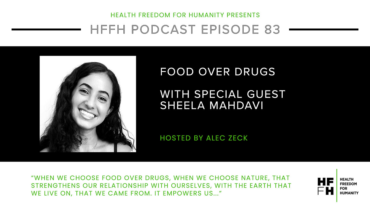 HFfH Podcast - Food Over Drugs with Sheela Mahdavi