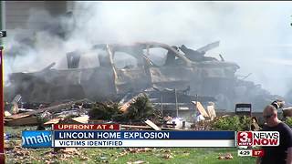Police identify victims of house explosion in Lincoln