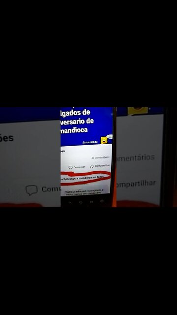 O aniversário da mandioca