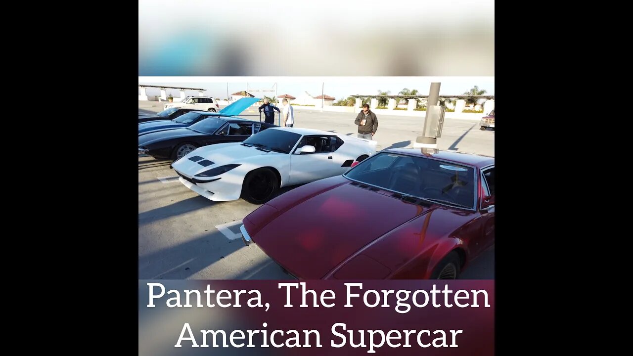 Pantera, The Forgotten American Supercar