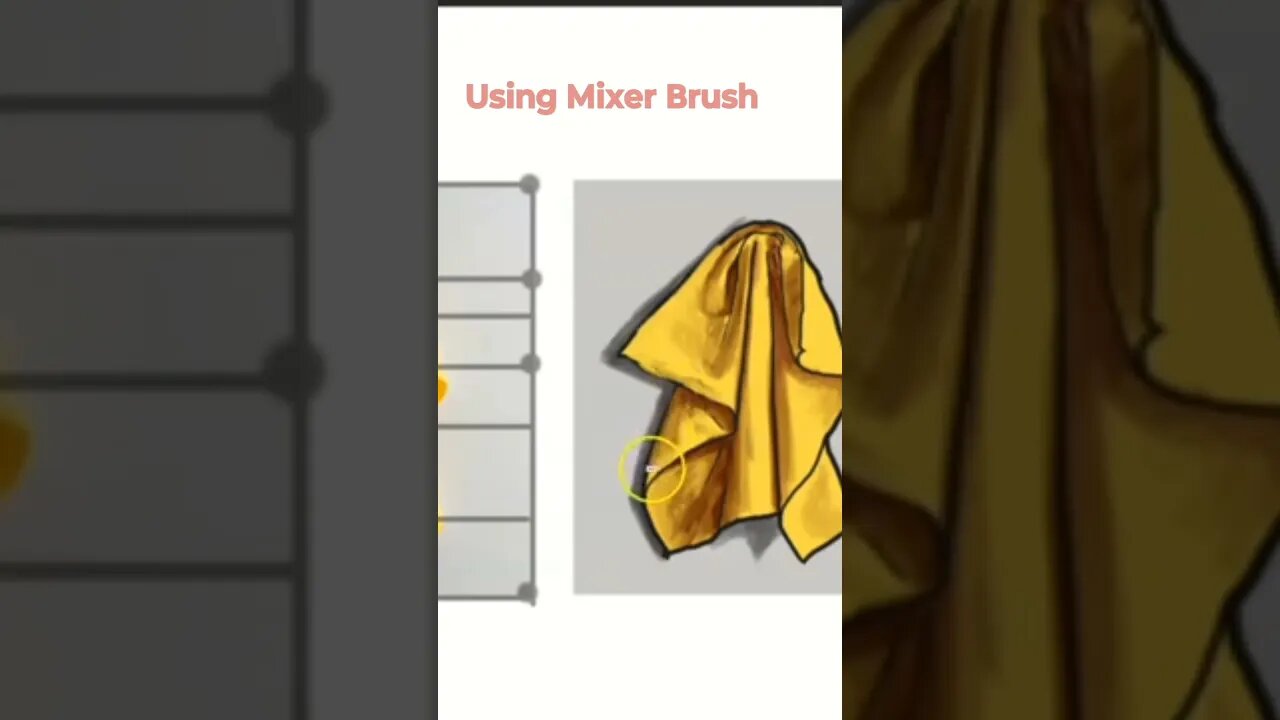 Painting with Mixer Brush #drawing #art #painting #tutorial #drawingapp