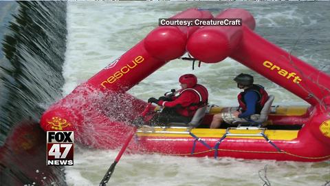 Water rescue demonstration set for today