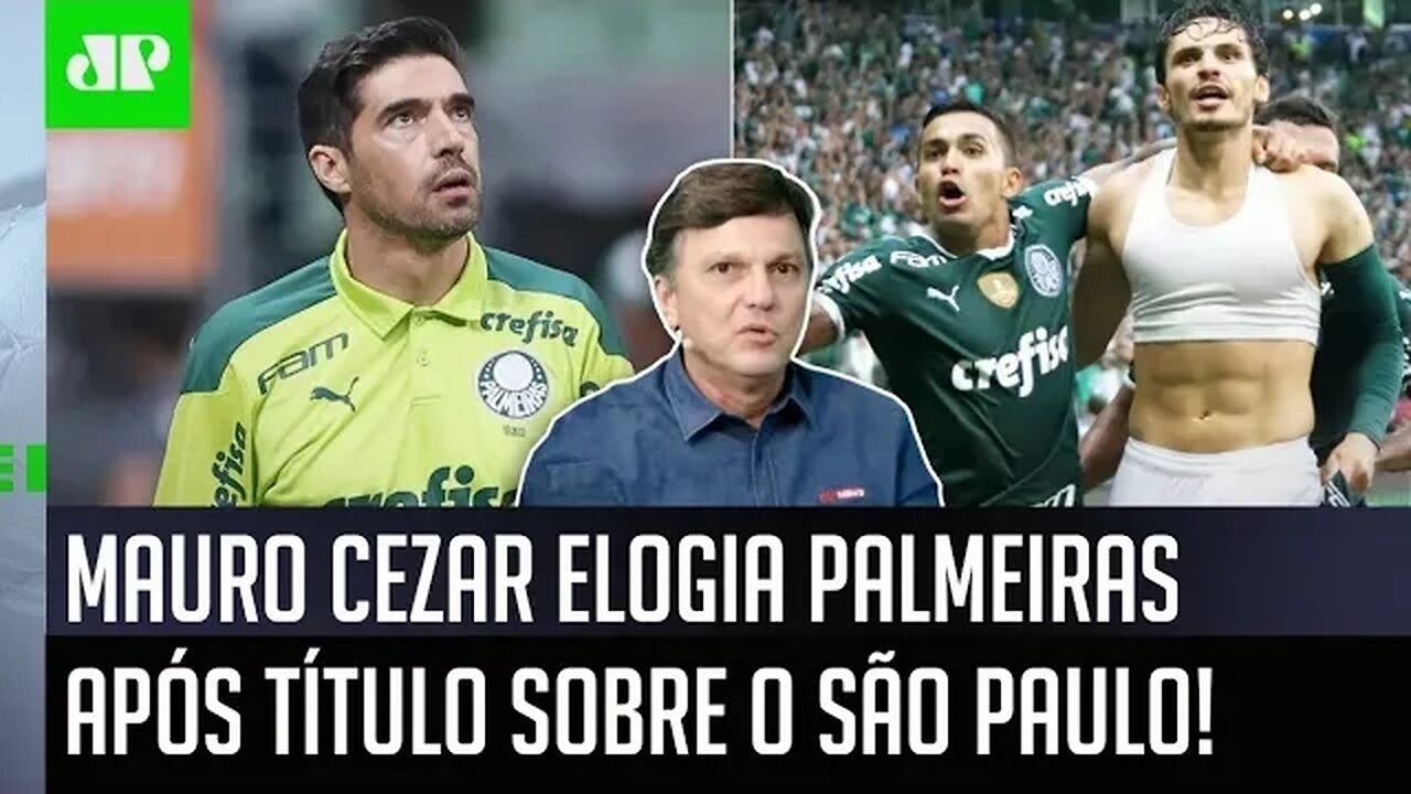 "NÃO É FÁCIL! O Palmeiras AMASSOU o São Paulo, e FICA CLARO que..." Mauro Cezar MANDA A REAL!