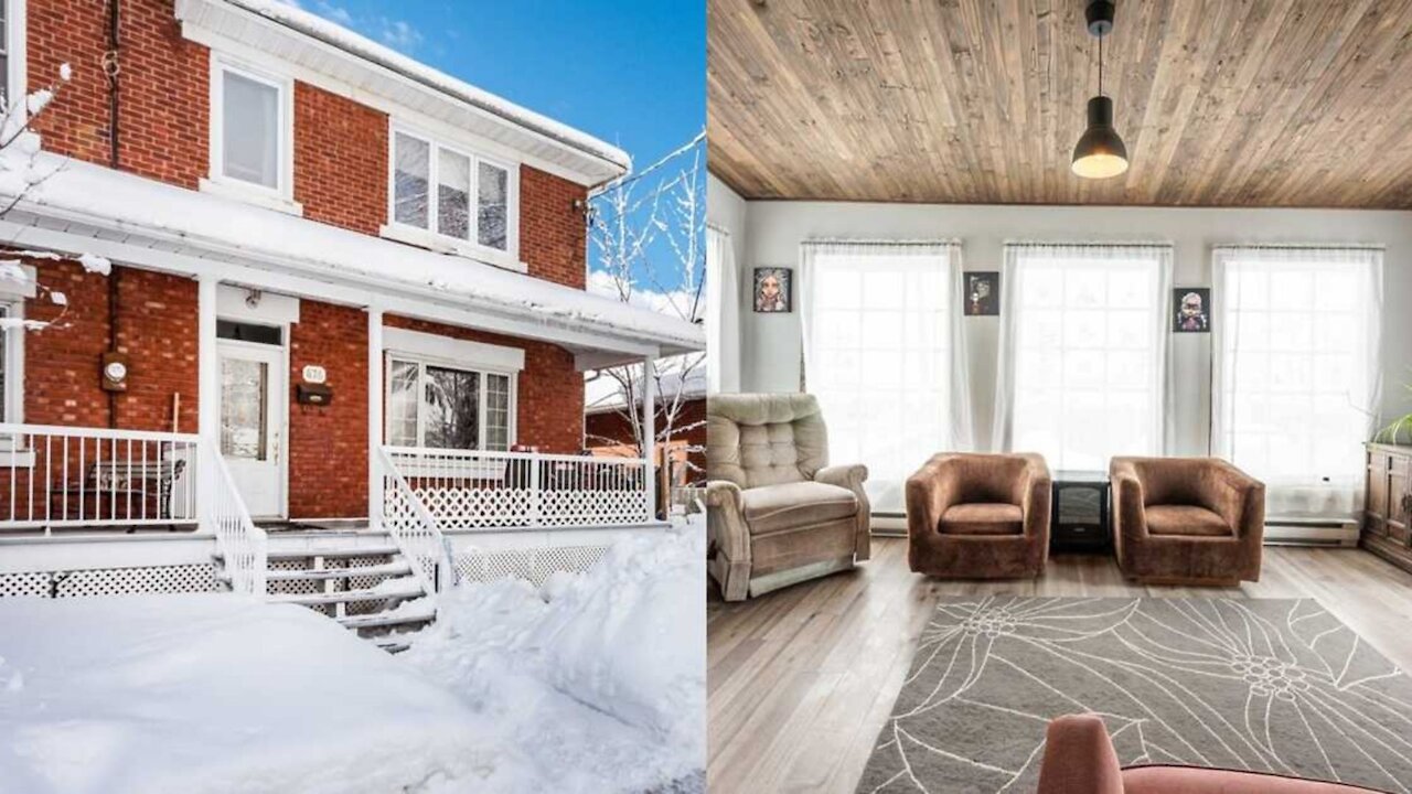 Cette charmante maison de 11 pièces à Montréal est à vendre pour 257 000$