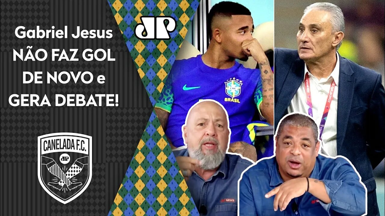 "É UMA INSISTÊNCIA BURRA do Tite! O Gabriel Jesus NÃO..." OLHA esse DEBATE após Brasil x Camarões!
