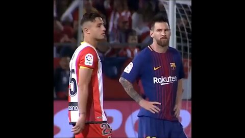 Man won’t let messi breath