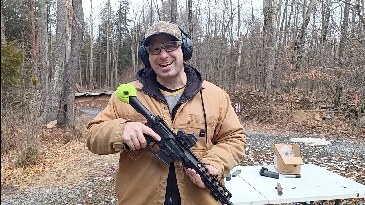 Tennis Ball Pistol Brace