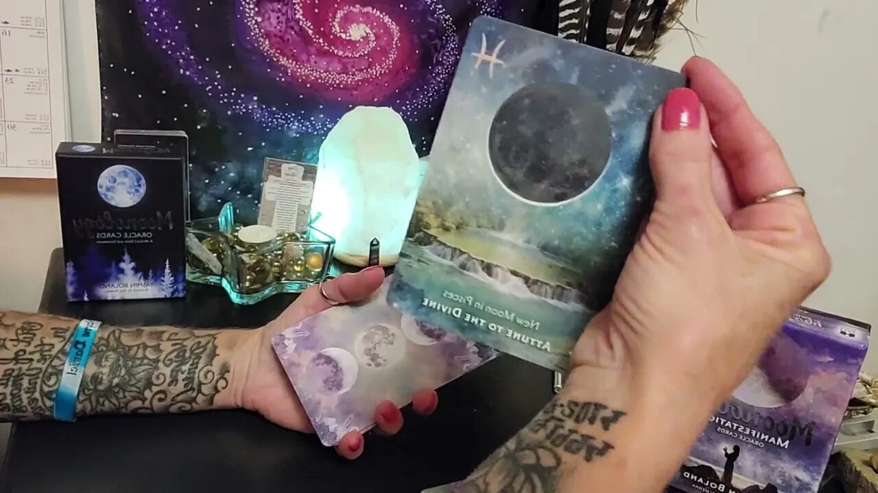 Moonology Manifestation Oracle Unboxing๐๐๐