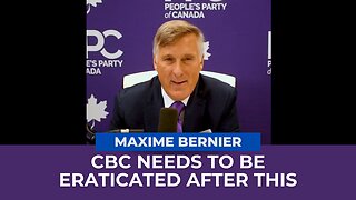 Maxime Bernier Speaks After Trumps Win