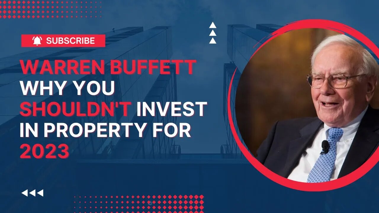 Why Investing in Property Is a POOR Investment | Before Buying A House Watch This | Warren Buffett