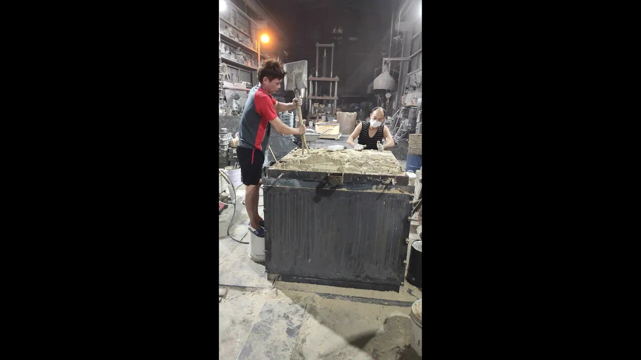 500 KG Casting, Part 2 #Taiwan #factory #shorts