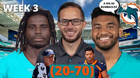 DOLPHINS VS BRONCOS (WEEK 3) RECAP