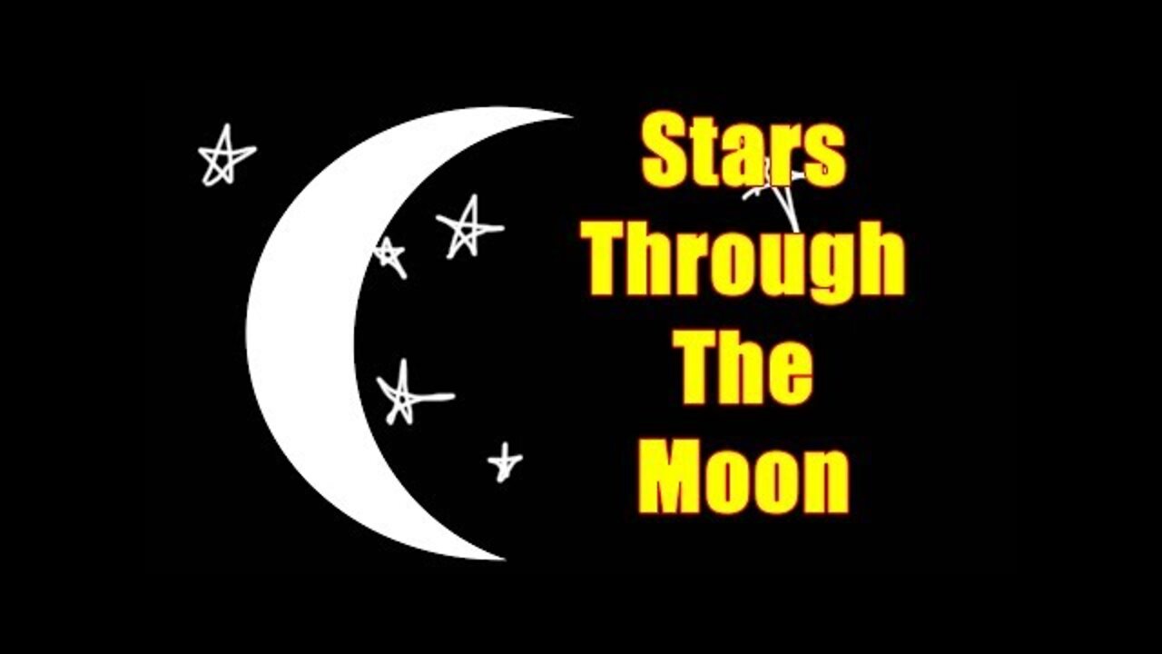 Stars Through the Moon