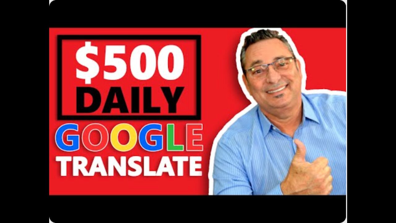 Earn $500 daily from google translate - how to make money online 🎉