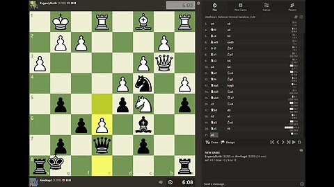 Daily Chess play - 1267 - Lost all matches