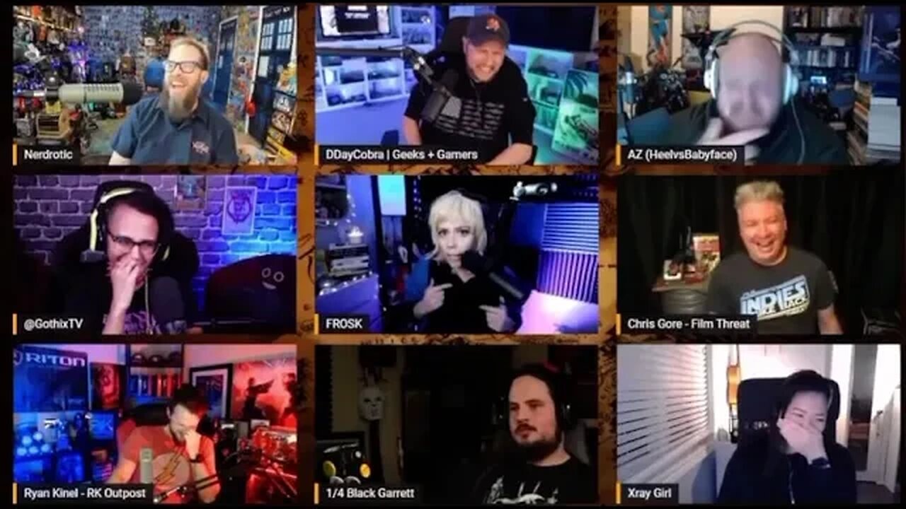 Chrissie Mayr performing “Frosk Bitten” 💀 (i love the Adam Sessler claps) 😜 #Frosk #g4tv