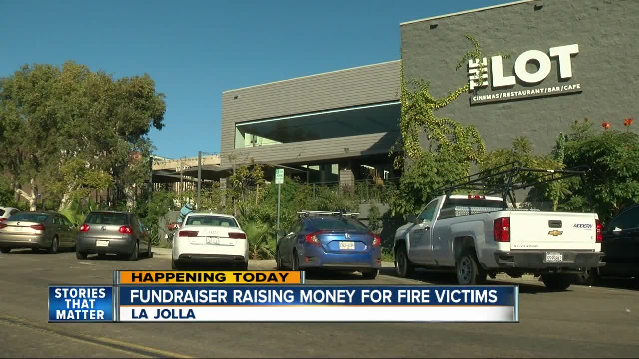 Fundraiser in La Jolla for California fire victims