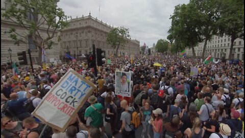 London FREEDOM Lockdown & 'Vaccine' Protest 26/6/21