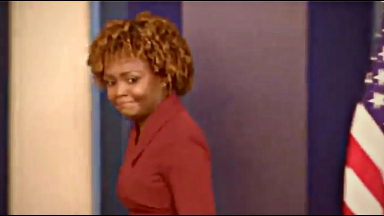 Karine Jean-Pierre Shuts down Briefing Room After Losing Patience With African Reporter 😂