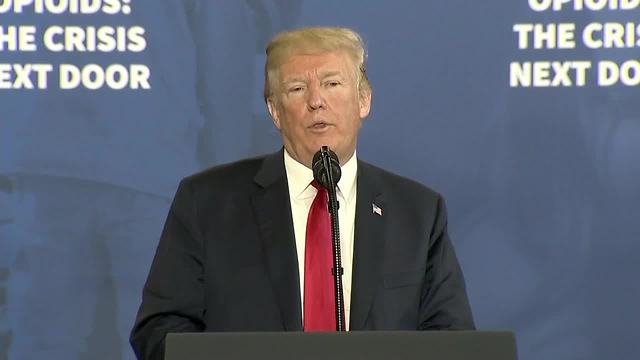 WATCH: President Trump delivered a statement in Manchester, NH concerning his administration's response to the Opioid crisis: