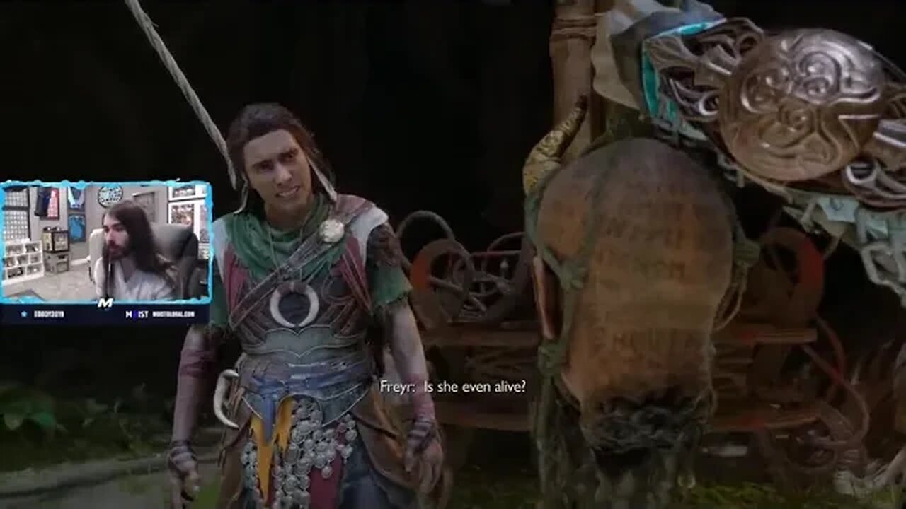 Moist Fights the Guardian of the Yggdrasil | God of War Ragnarök