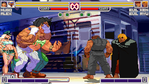 MUGEN - Alex & Hugo vs. Evil Ryu & Evil Ken - Download