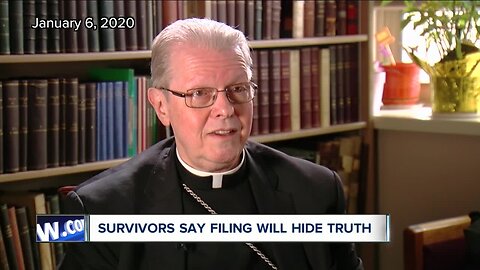 Bishop Scharfenberger explains why he believes abusive priests are part of church "family"