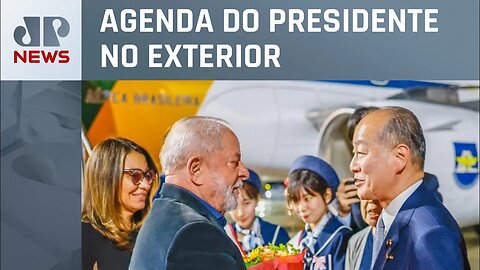 Lula chega ao Japão para participar da reunião da cúpula do G7