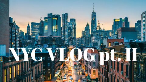 My trip to New York City - NYC Vlog pt. II 🗽