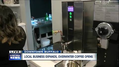 Friendship and coffee at a new downtown spot