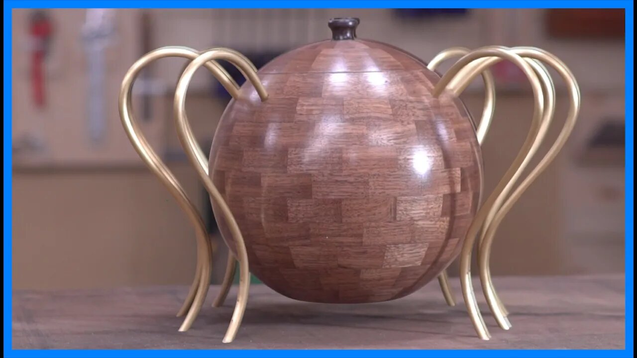 Segmented Spider Vase