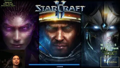 @GhostFlashDrew is back SoloQ StarCraft 2 Ranked Game