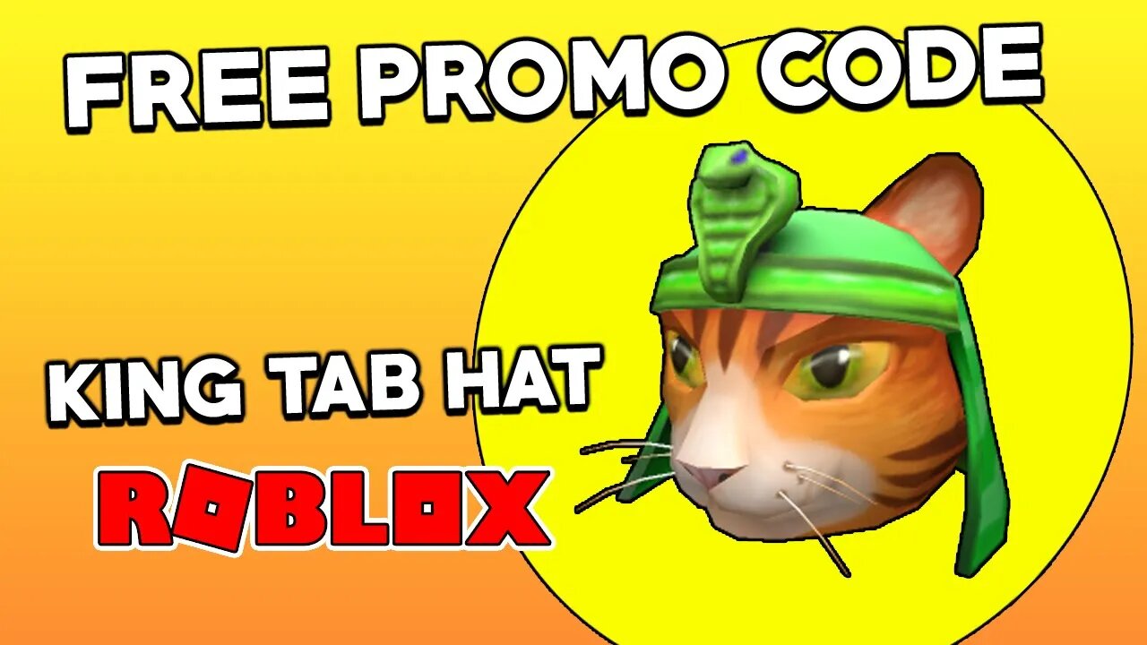 (Roblox Promo Code) King Tab Hat