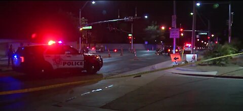 Las Vegas officer injured in crash with suspected DUI driver