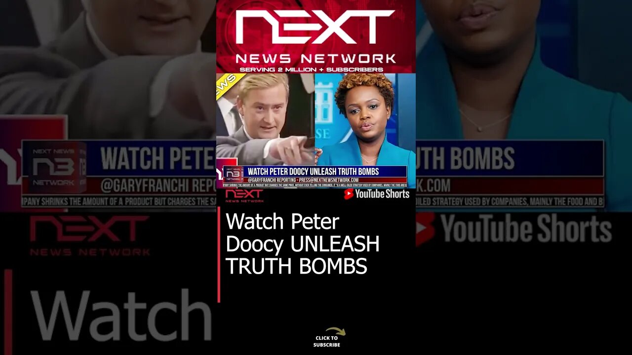 Watch Peter Doocy UNLEASH TRUTH BOMBS #shorts