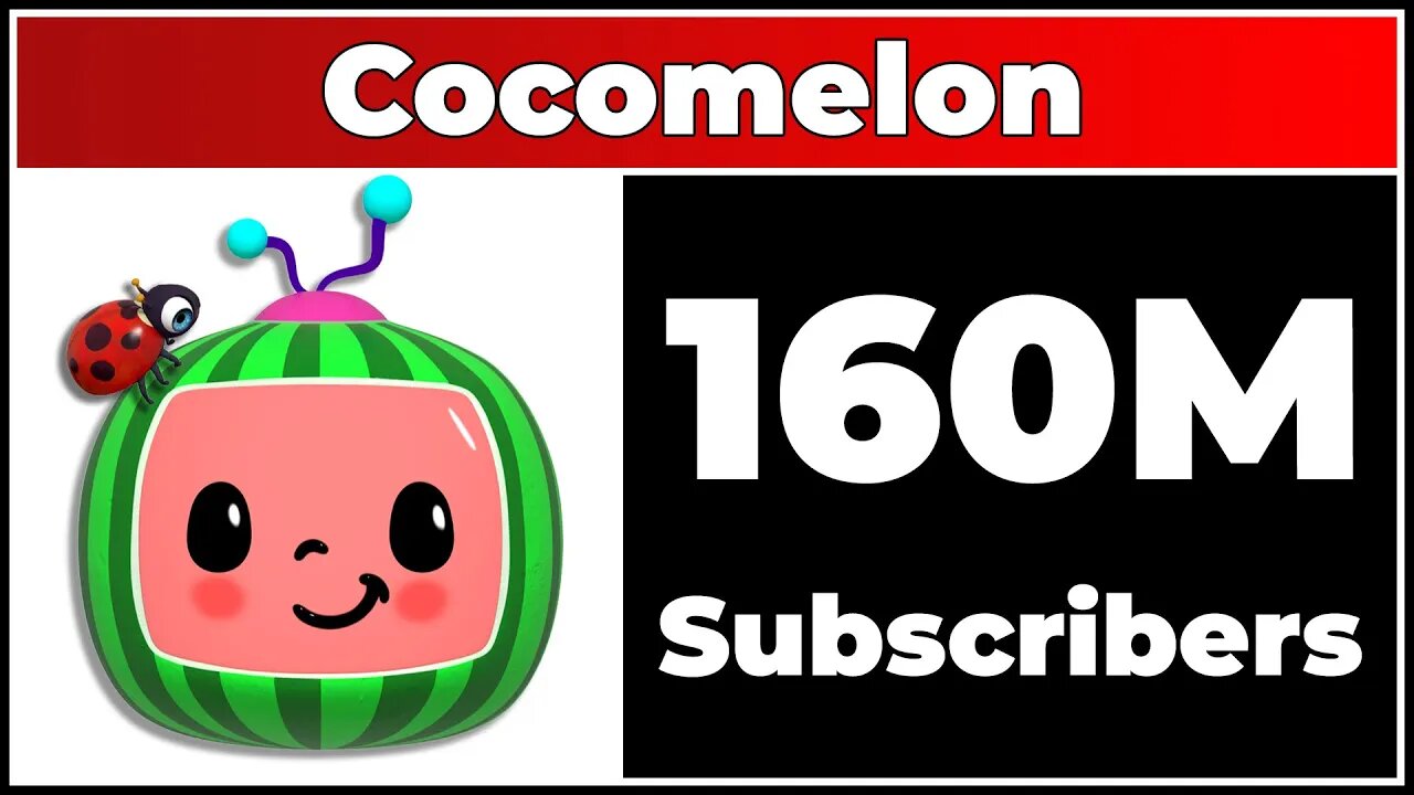 Cocomelon - 160M Subscribers!