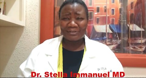 Dr.Stella Immanuel MD: Hydroxychloroquine and Ivermectin are safe drugs against COVID