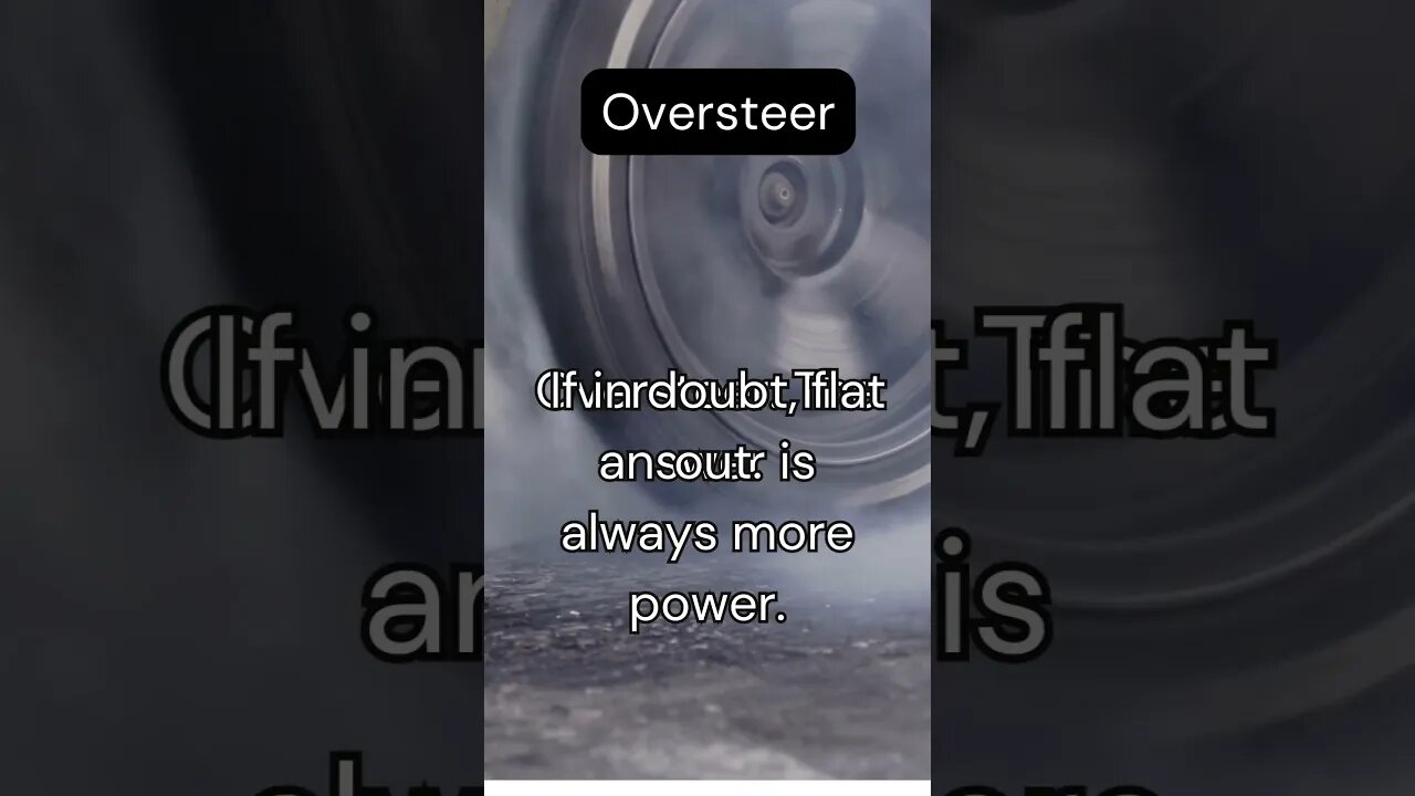 Oversteer vs. Understeer: Racing's Ultimate Battle!