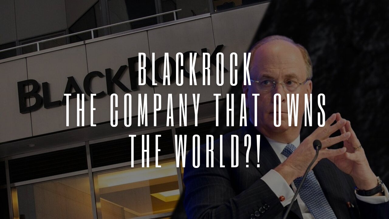 BlackRock - The company that owns the world?!