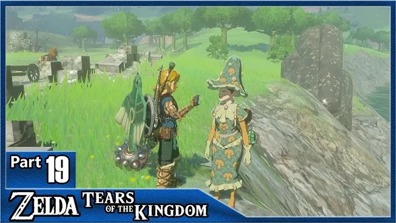 Zelda Tears Of The Kingdom, Part 19 / Treasure Hunter, Crenel Hills Cave, Stone Talus, Sepapa Shrine