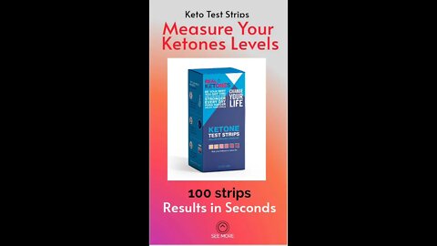 keto test strips | Measure Your Ketones Levels | #ketosis #Shorts