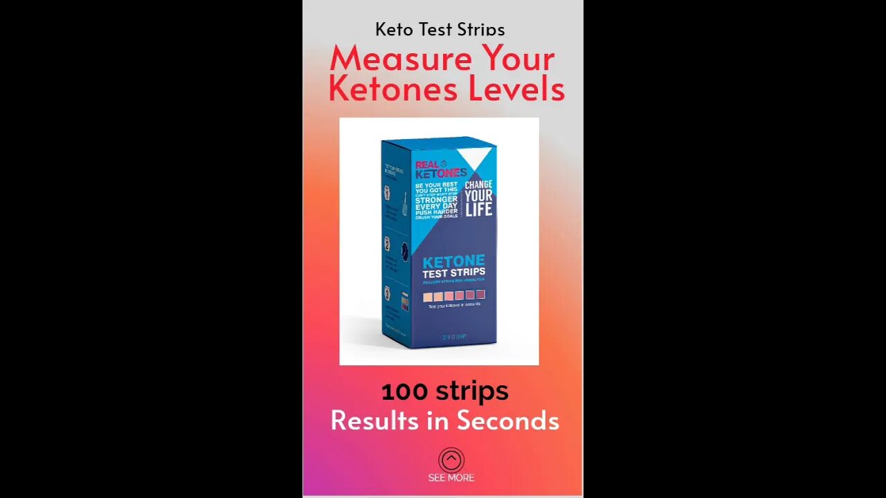 keto test strips | Measure Your Ketones Levels | #ketosis #Shorts