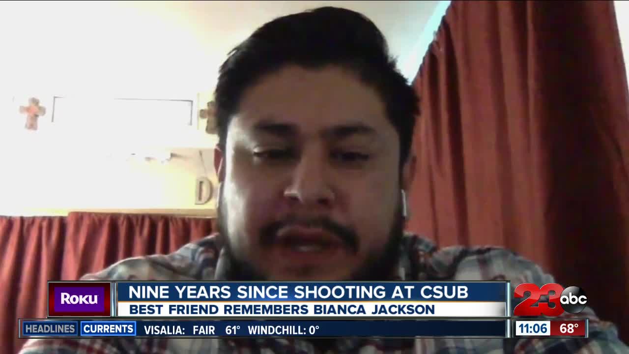 Best friend remembers teen killed at CSUB nine years ago