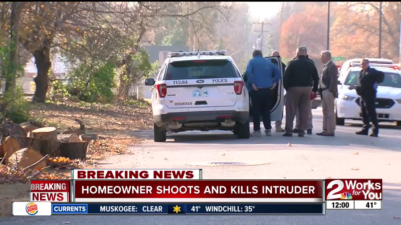 Homeowner shoots, kills intruder in midtown Tulsa